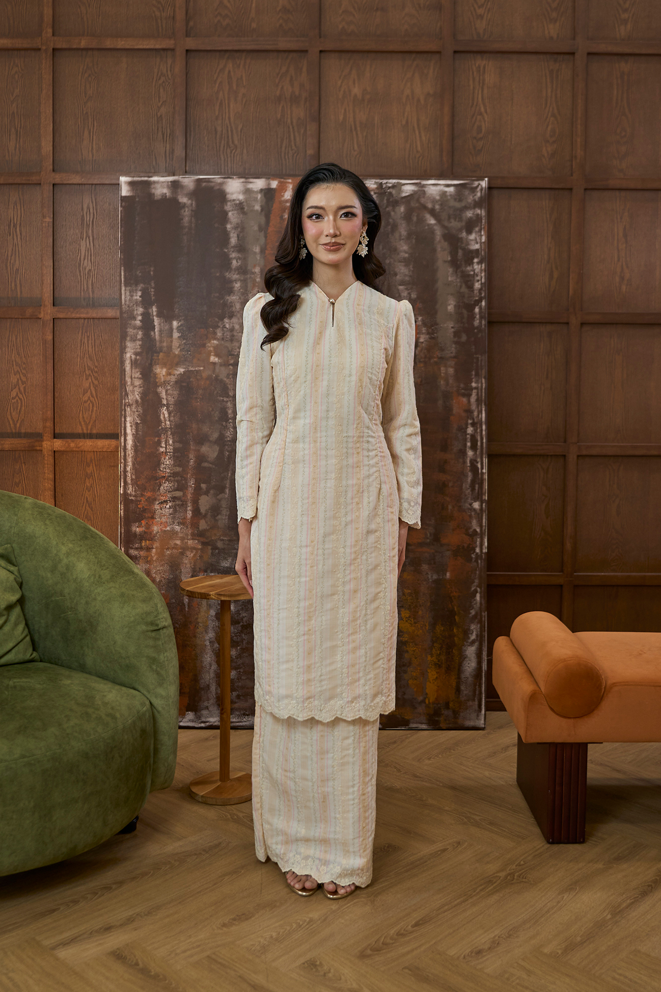 Ayana Kurung Modern in Yellow