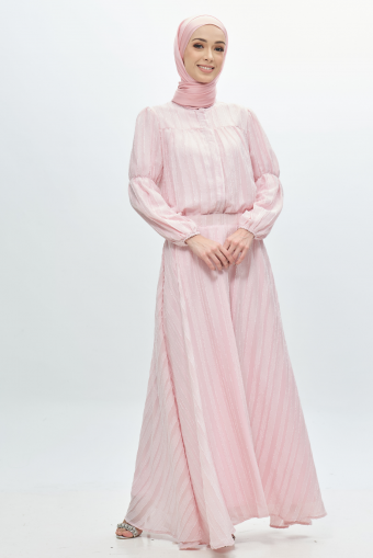 Tiana Dress in Baby Pink