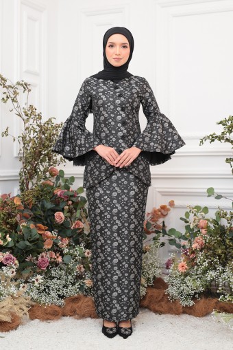 Cherish Kurung in Black