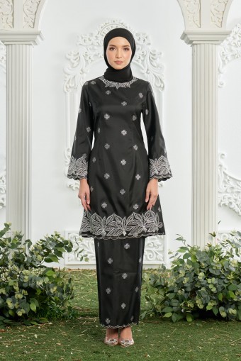 Nirmala Kurung in Black