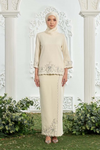 Paige Kurung in Cream