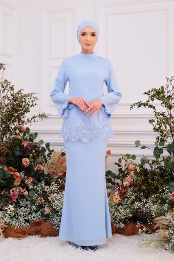 Arlene Kurung in Maya Blue