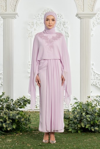 Katrina Dress in Lilac