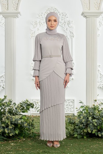 Bernice Kurung in Gray
