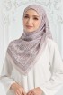 Torenia Printed Square - Sand Brown
