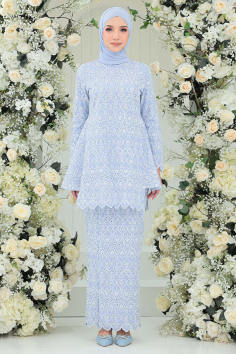 Mikaela Kurung in Lavendar Ice