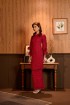 Eryna Kurung in Maroon