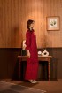 Eryna Kurung in Maroon