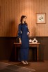 Eryna Kurung in Navy Blue