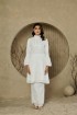 Estrella Kurung Pahang in White