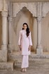 Qistina Kurung in Light Pink