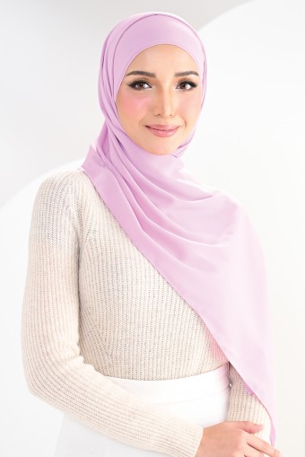 Fluff Chiffon Shawl - Dusty Lilac