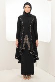 Caroline Kebarung in Black