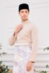 Aiden Baju Melayu in Champagne