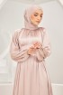 Vasia Abaya Dress in Purple Blush