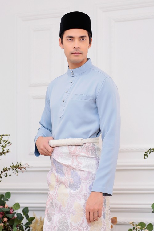 Aiden Baju Melayu in Baby Blue