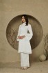 Estrella Kurung Pahang in White