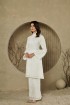 Estrella Kurung Pahang in Cream