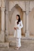 Qistina Kurung in Cream