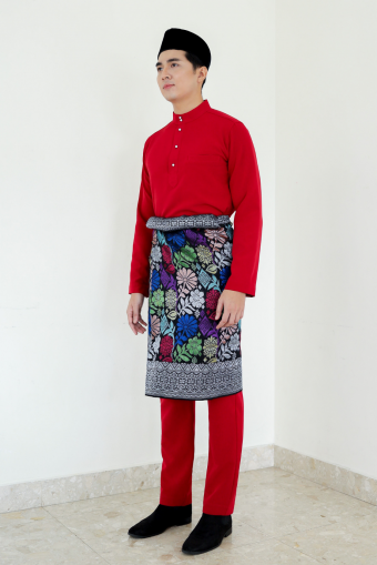 YUSOOF Baju Melayu in Red