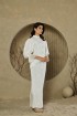 Lilia Mini Kurung in White
