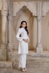 Qistina Kurung in Cream
