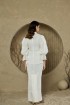 Lilia Mini Kurung in White