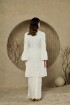 Estrella Kurung Pahang in Cream