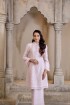 Qistina Kurung in Light Pink