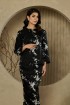 Dewi Mini Kurung in Black