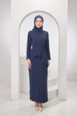 Gracie Dress in Dark Blue
