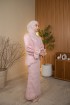 Keisha Mini Kurung in Dusty Pink