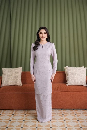 Melur Kurung in Lilac