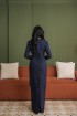 Melur Kurung in Navy Blue