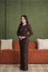 Melur kurung in Rich Brown