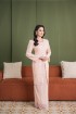 Rania Kurung in Peach