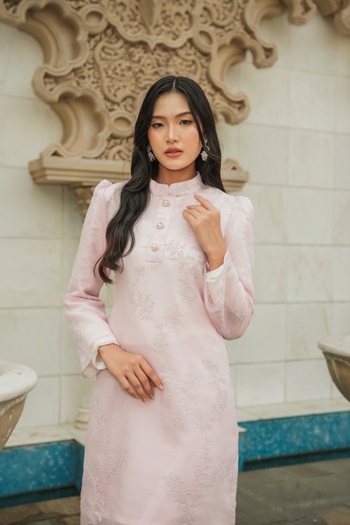 Melissa Kurung in Lavender