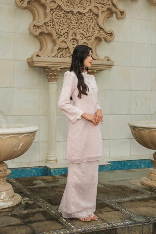 Melissa Kurung in Lavender