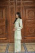 Qaira Kurung in Apple Green
