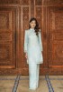Qaira Kurung in Baby Blue