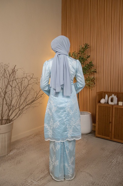 Sally Kurung in Baby Blue