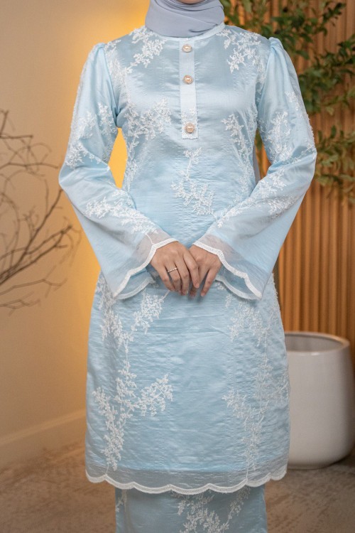 Sally Kurung in Baby Blue