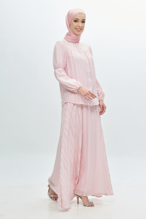 Tiana Dress in Baby Pink