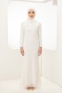 Beatrice Dress in Off White