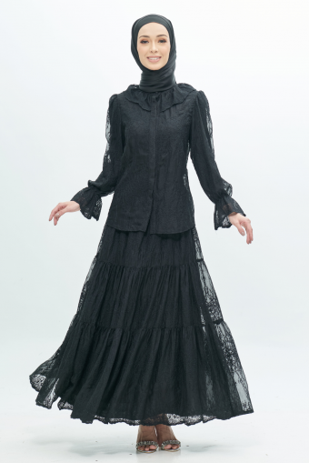 Audrey Dress in Black