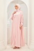 Ophelia Abaya Dress in Rose Pink