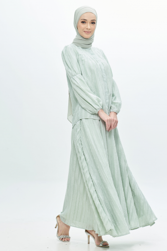 Tiana Dress in Sage Green