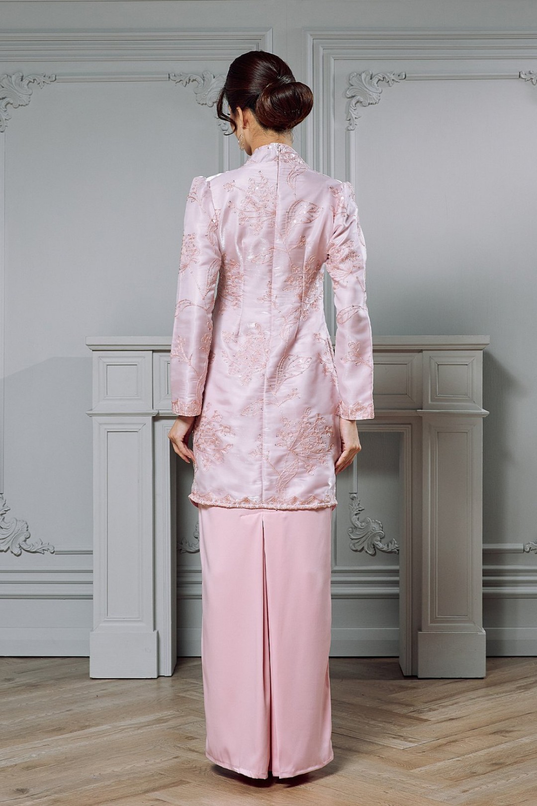 Arabell Kebaya in Blush Rose