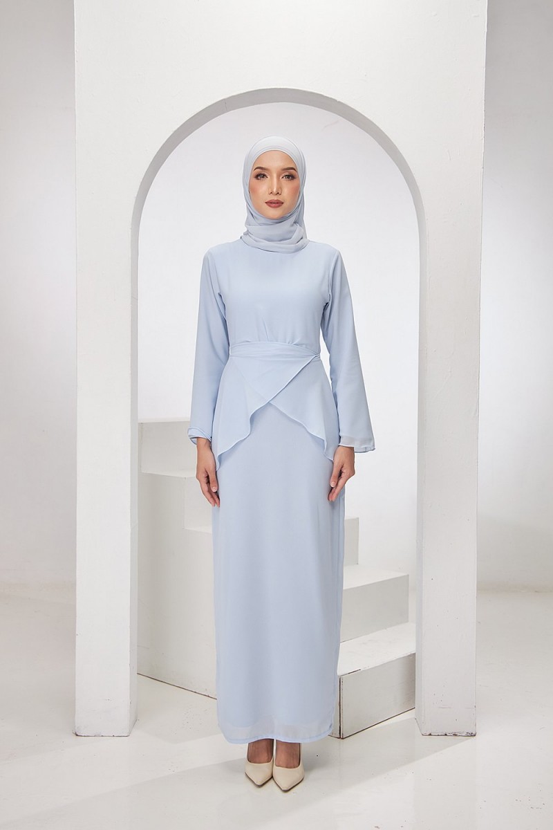 Gracie Dress in Baby Blue
