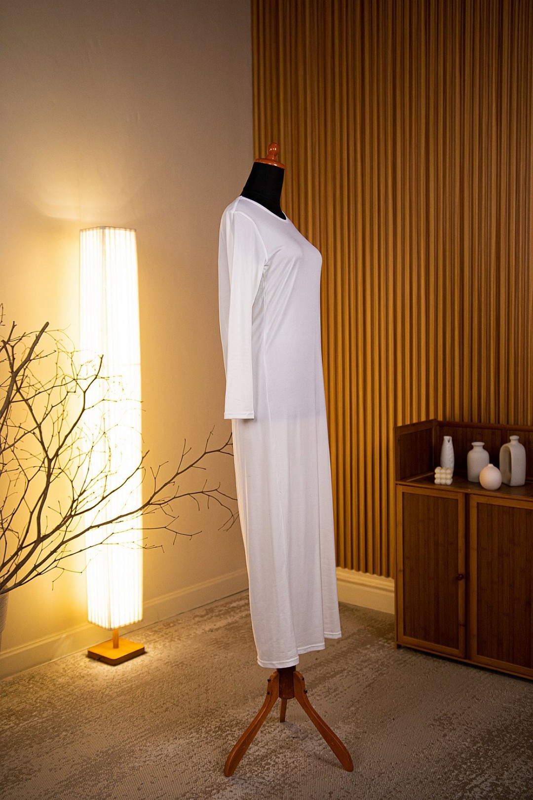 Inner Dress in White